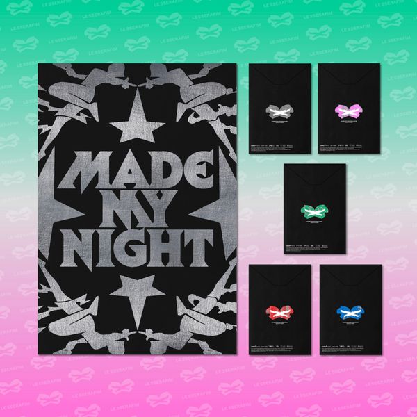 LE SSERAFIM - 2nd Single Album 'Made My Night' (COMPACT ver.) (Random Ver.)