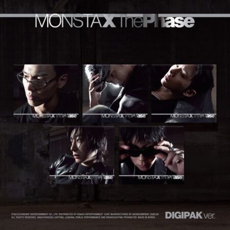 MONSTA X - EP Album [The Phase] (DIGIPAK Ver.) (Random Ver.)