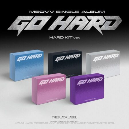 [5CD SET] MEOVV - Single Album [GO HARD] HARD KIT ver.