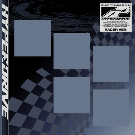 [5CD SET] PLAVE - 5th Mini Album 'HYPERDRIVE' (Racer Ver.)