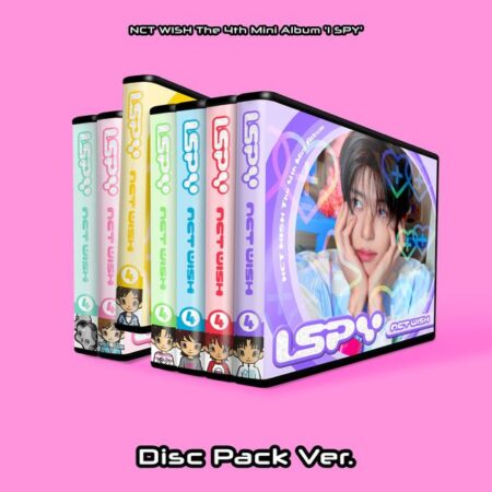 [7CD SET] NCT WISH - 4th Mini Album [I SPY] (Disc Pack Ver.)