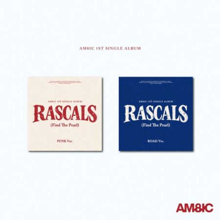 AM8IC - 1st Single Album [RASCALS (Find The Pearl)] (Random Ver.)