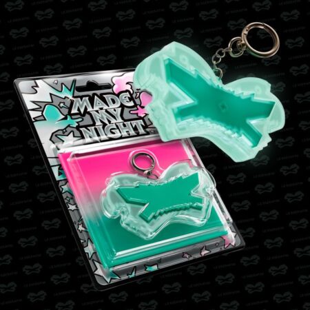 LE SSERAFIM - 2nd Single Album 'Made My Night' Glow Clicker Keychain (Mint ver.)
