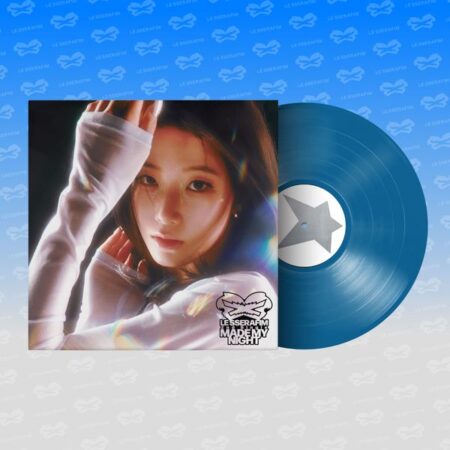 LE SSERAFIM 2nd Single Album 'Made My Night' Vinyl (SKY BLUE ver.)