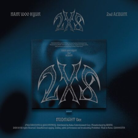 NAM WOO HYUN - 2nd Album [2X8] (MIDNIGHT Ver.)