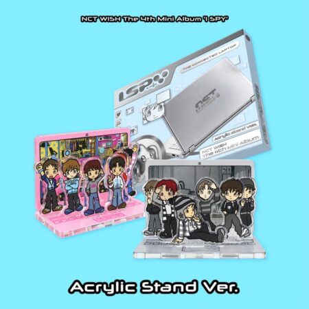NCT WISH - 4th Mini Album [I SPY] (Acrylic Stand Ver.) (SMART ALBUM) (Random Ver.)