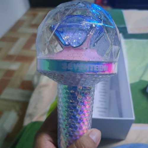 SEVENTEEN OFFICIAL LIGHT STICK VER.3 photo review